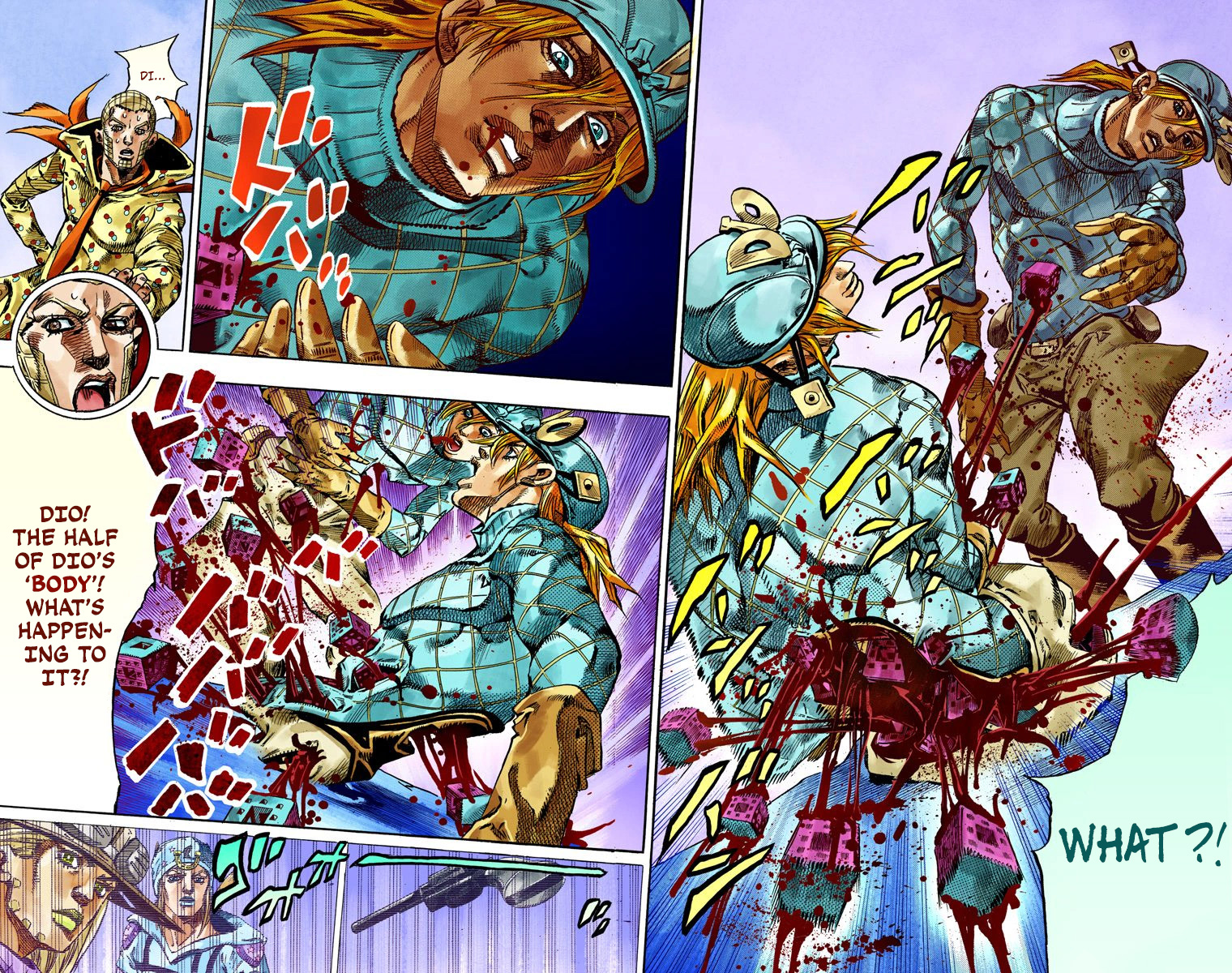 JoJo's Bizarre Adventure Steel Ball Run Colored Manga