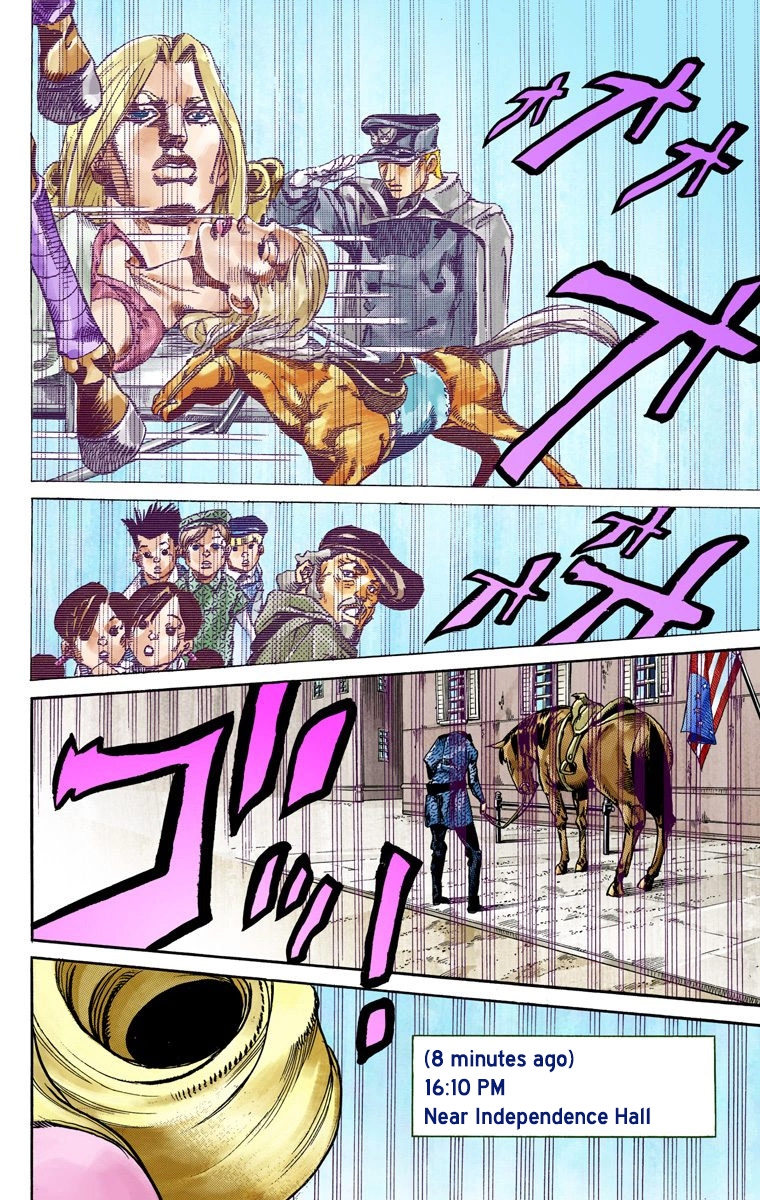 JoJo's Bizarre Adventure Steel Ball Run Colored Manga