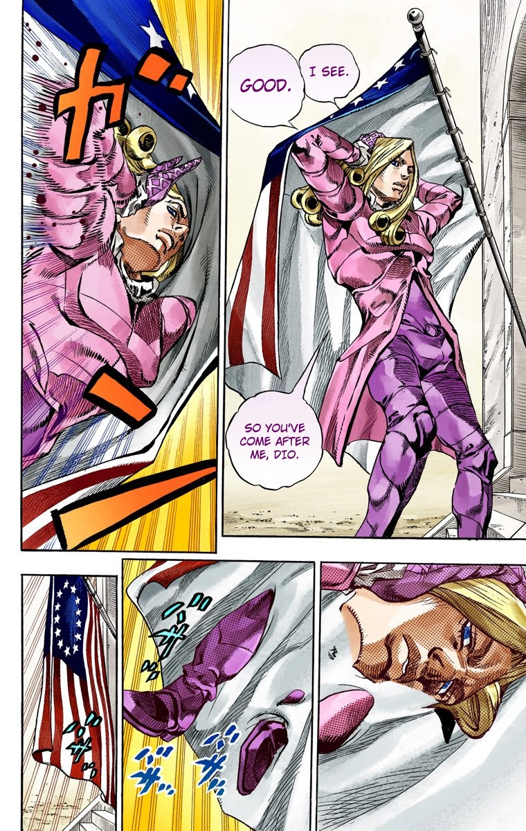 JoJo's Bizarre Adventure Steel Ball Run Colored Manga
