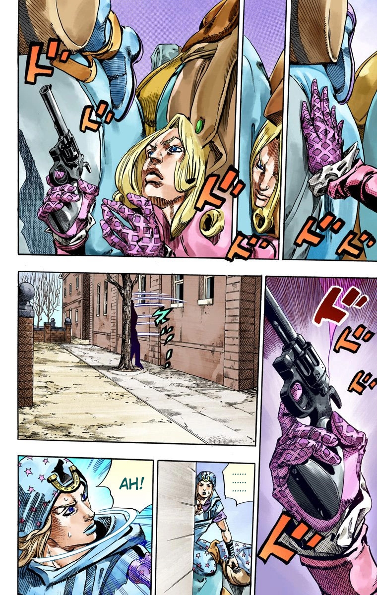 JoJo's Bizarre Adventure Steel Ball Run Colored Manga