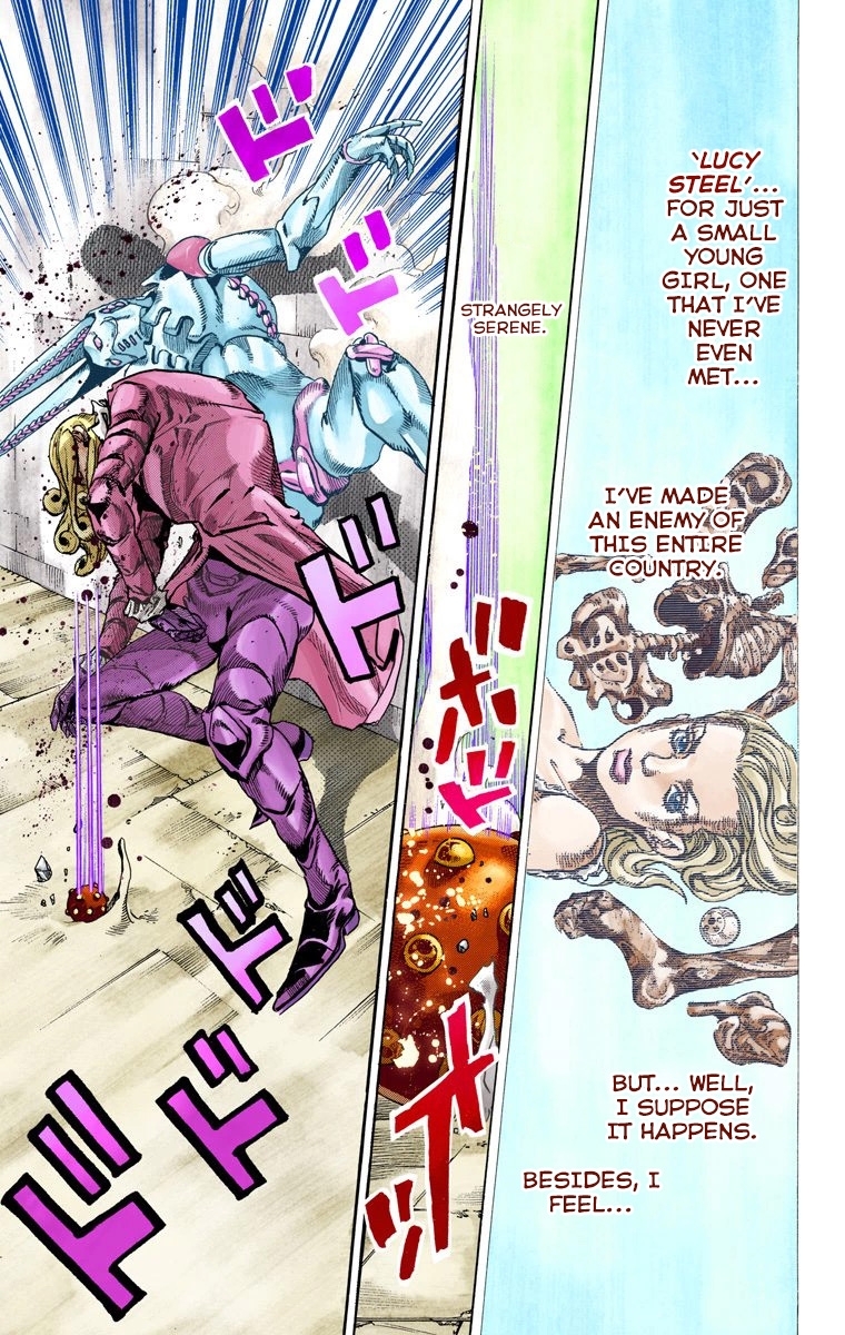 JoJo's Bizarre Adventure Steel Ball Run Colored Manga