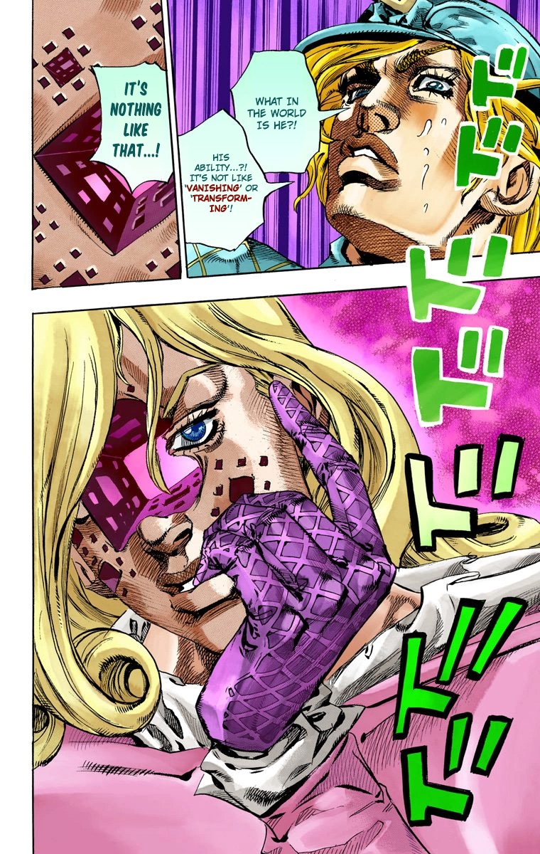JoJo's Bizarre Adventure Steel Ball Run Colored Manga