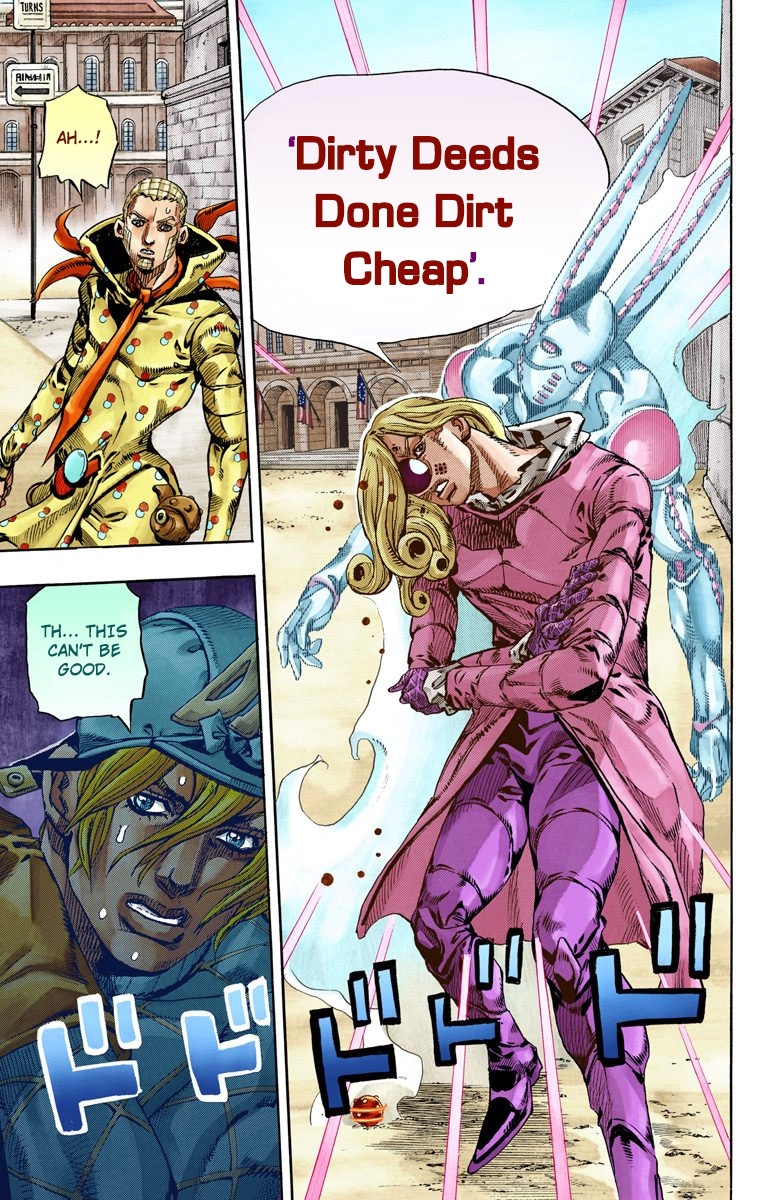 JoJo's Bizarre Adventure Steel Ball Run Colored Manga