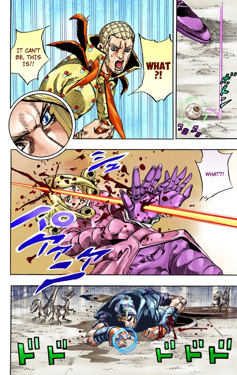 JoJo's Bizarre Adventure Steel Ball Run Colored Manga