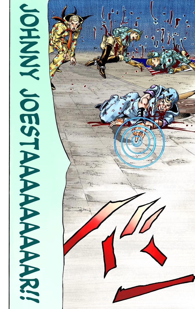 JoJo's Bizarre Adventure Steel Ball Run Colored Manga