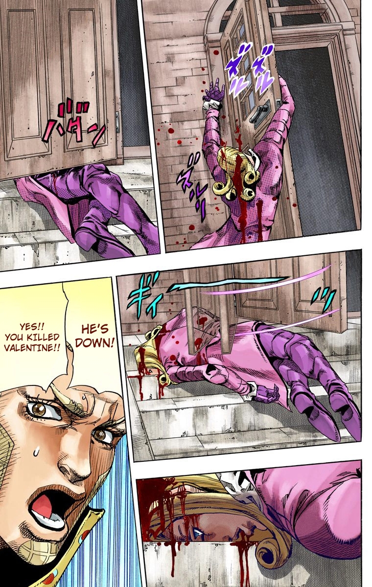 JoJo's Bizarre Adventure Steel Ball Run Colored Manga