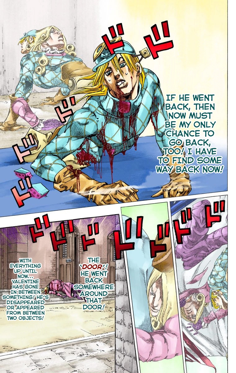 JoJo's Bizarre Adventure Steel Ball Run Colored Manga