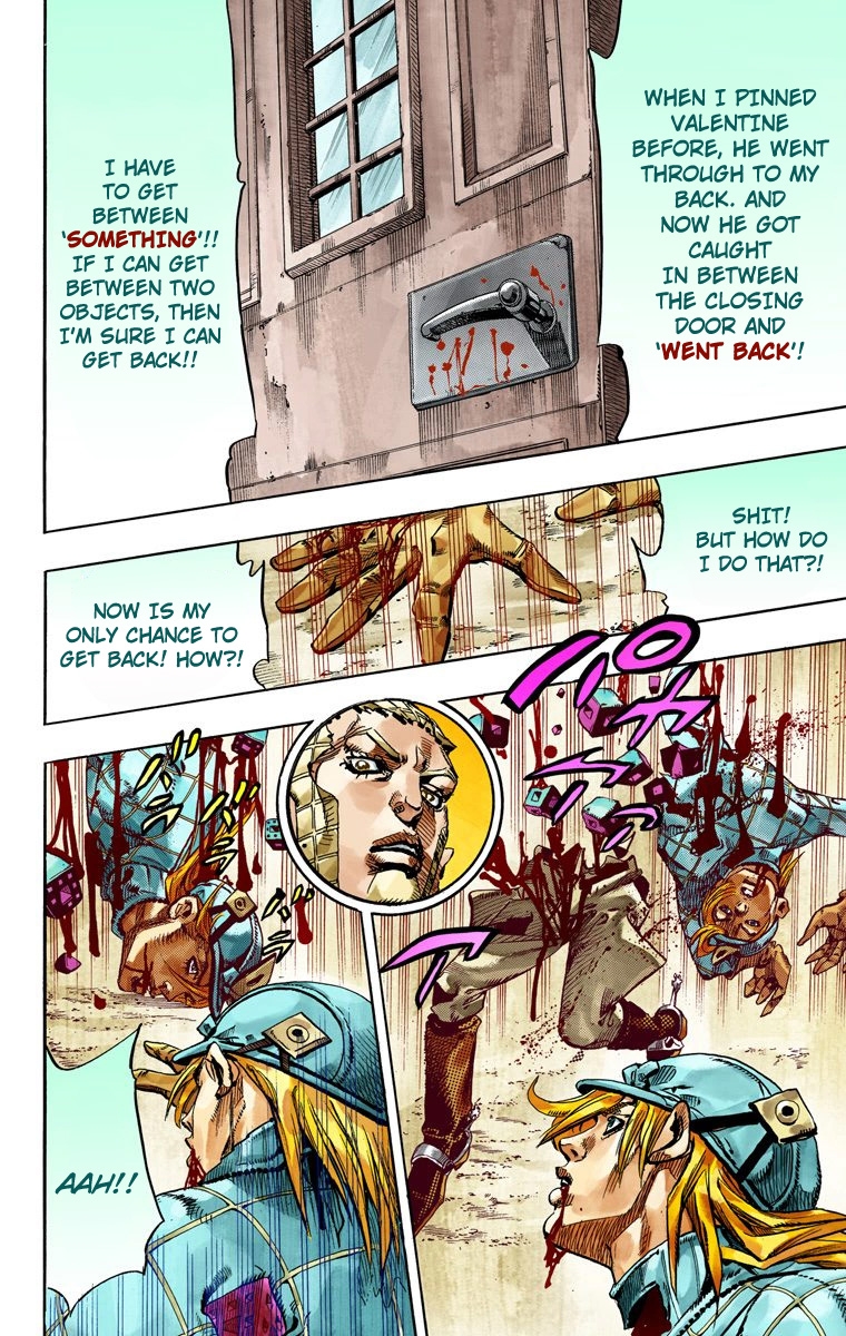 JoJo's Bizarre Adventure Steel Ball Run Colored Manga
