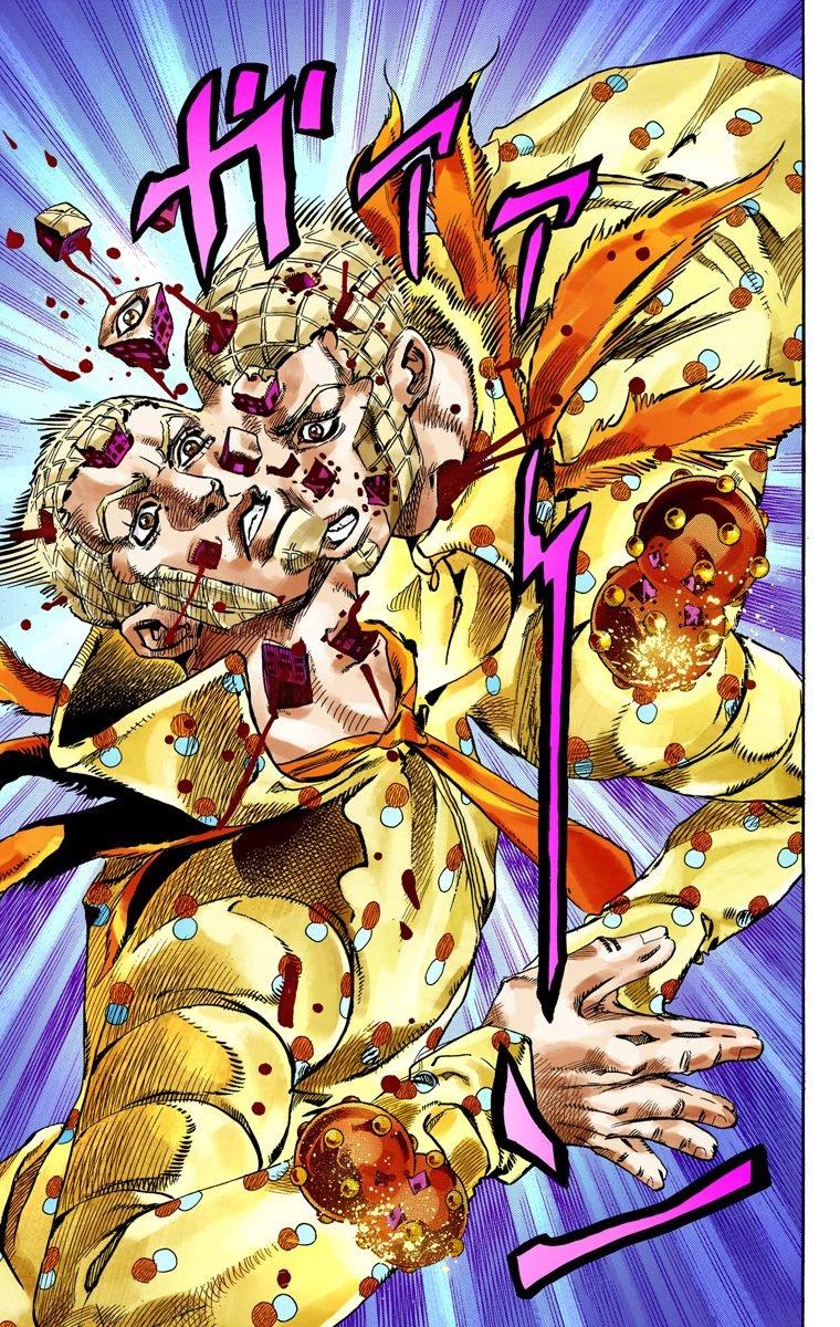 JoJo's Bizarre Adventure Steel Ball Run Colored Manga