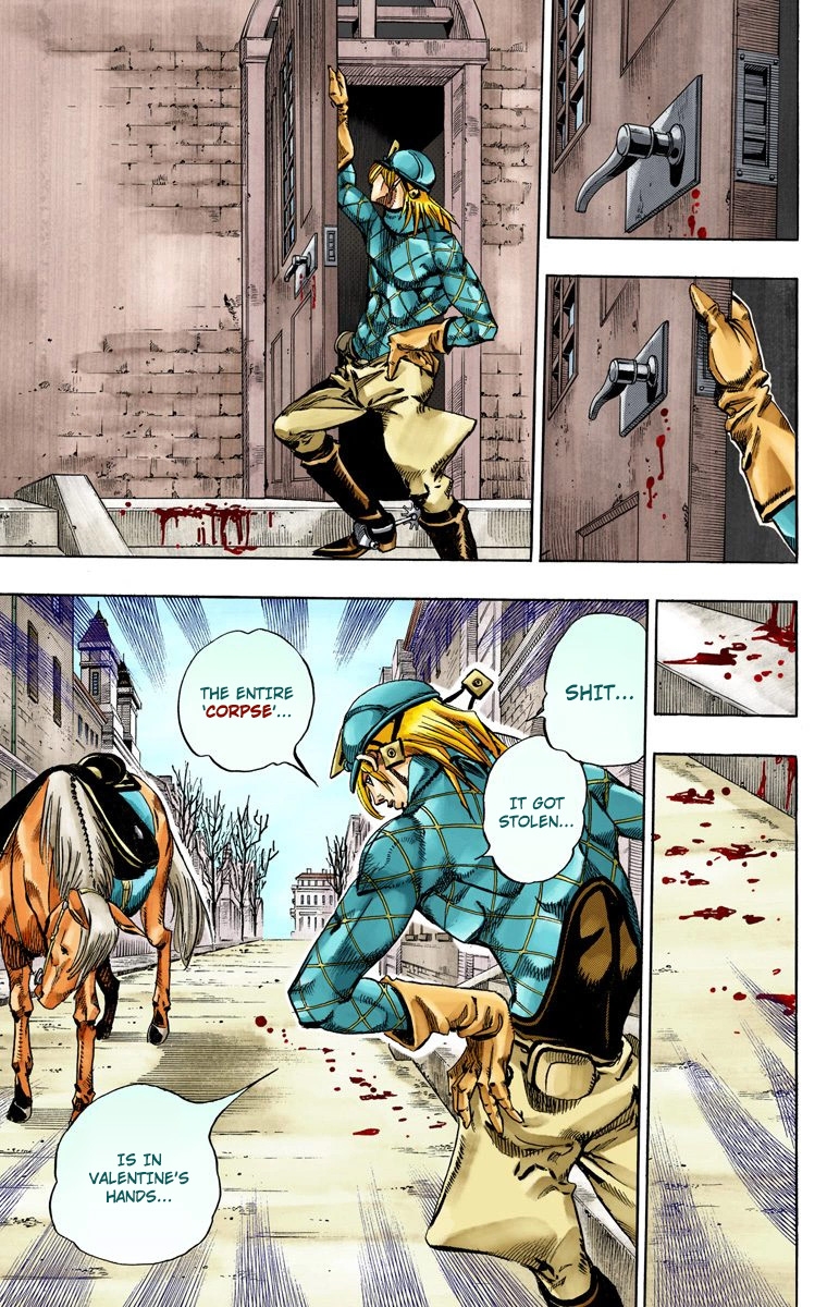 JoJo's Bizarre Adventure Steel Ball Run Colored Manga