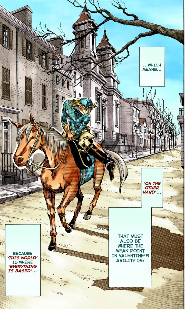 JoJo's Bizarre Adventure Steel Ball Run Colored Manga