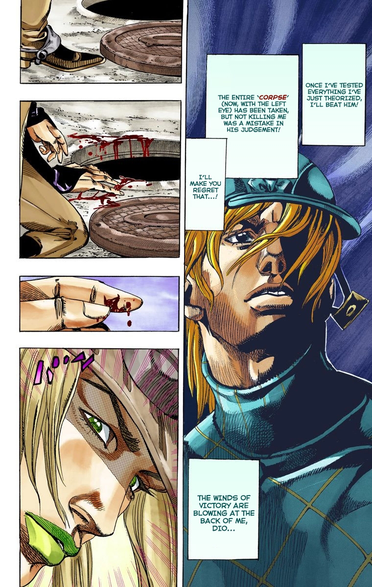 JoJo's Bizarre Adventure Steel Ball Run Colored Manga