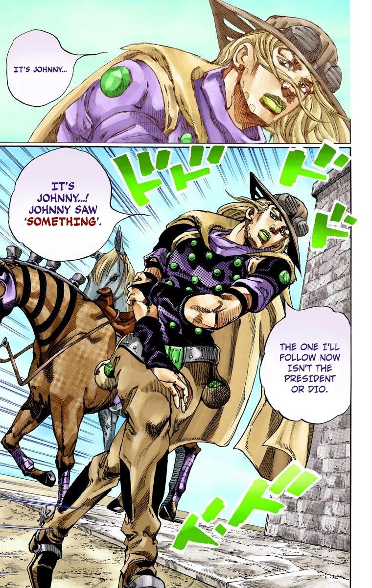 JoJo's Bizarre Adventure Steel Ball Run Colored Manga