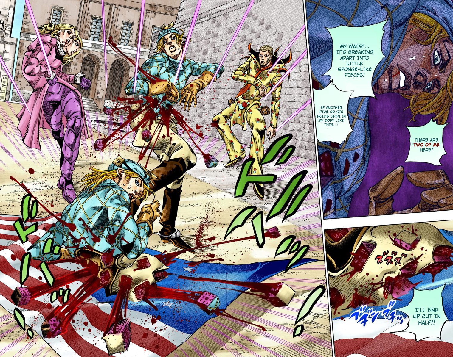JoJo's Bizarre Adventure Steel Ball Run Colored Manga