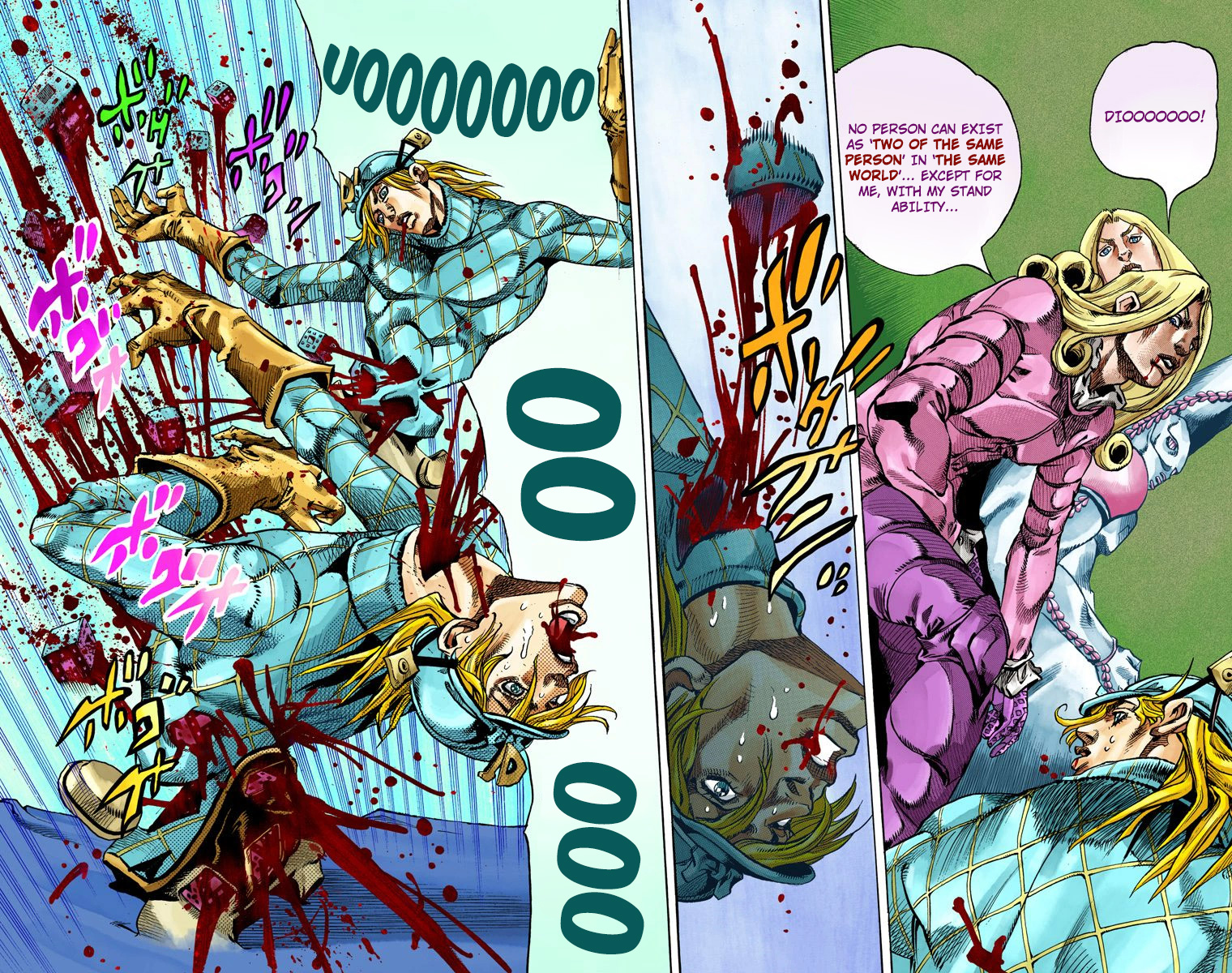 JoJo's Bizarre Adventure Steel Ball Run Colored Manga