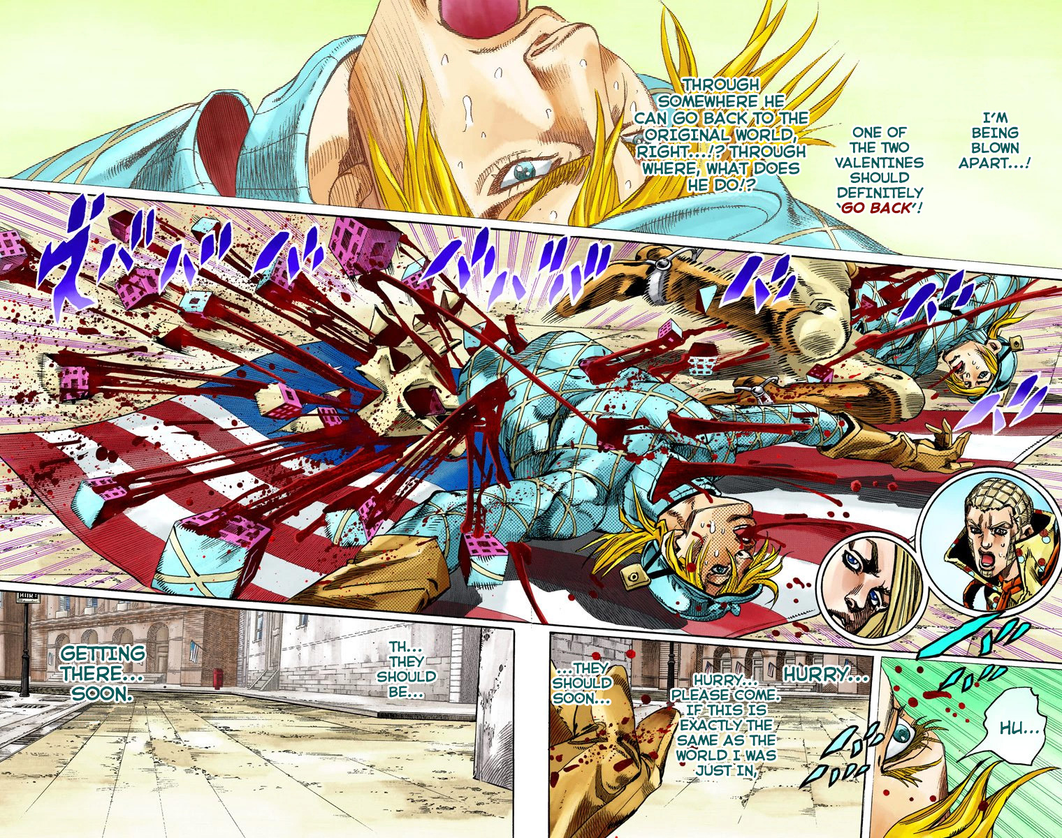 JoJo's Bizarre Adventure Steel Ball Run Colored Manga