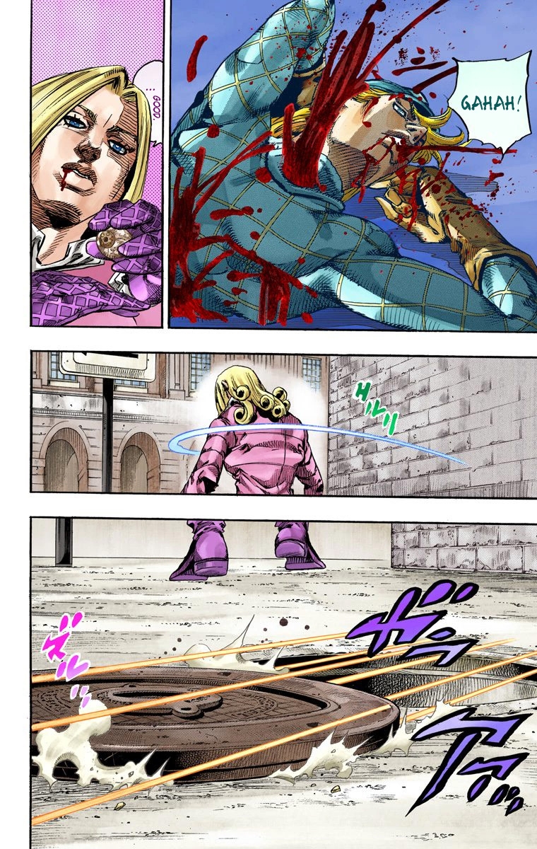 JoJo's Bizarre Adventure Steel Ball Run Colored Manga