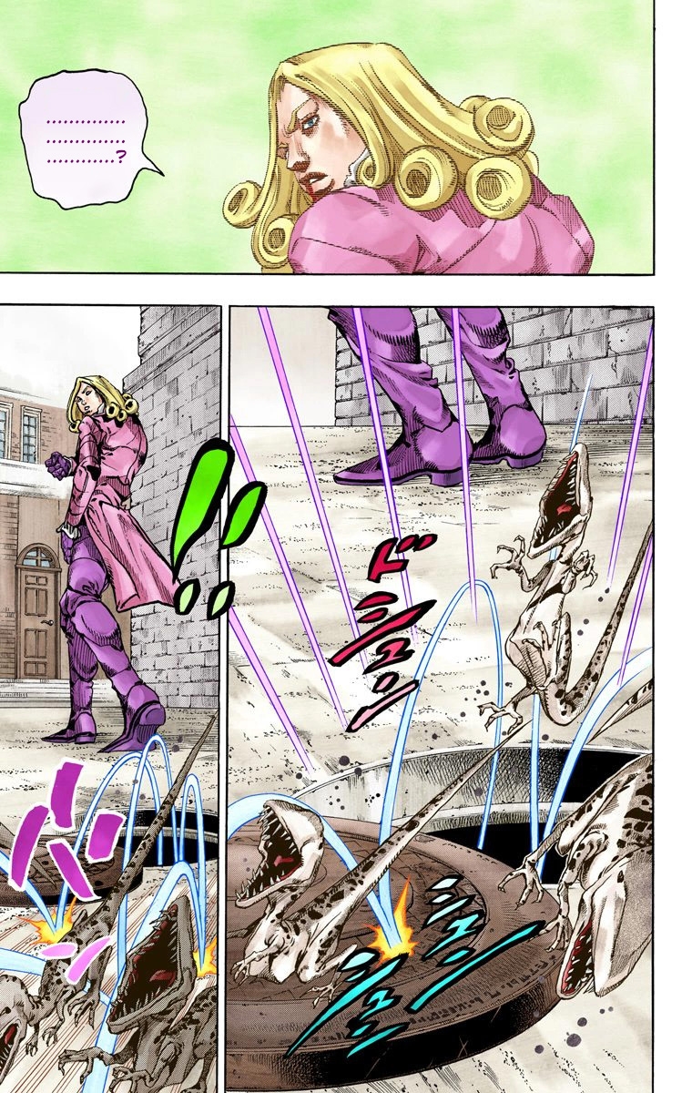 JoJo's Bizarre Adventure Steel Ball Run Colored Manga