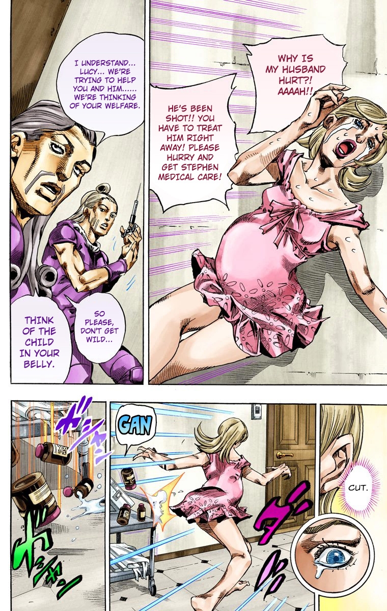 JoJo's Bizarre Adventure Steel Ball Run Colored Manga