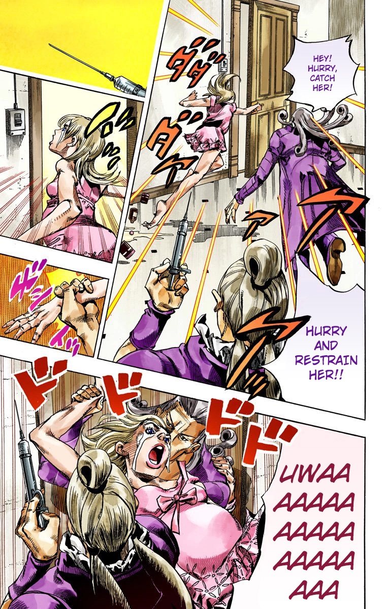 JoJo's Bizarre Adventure Steel Ball Run Colored Manga
