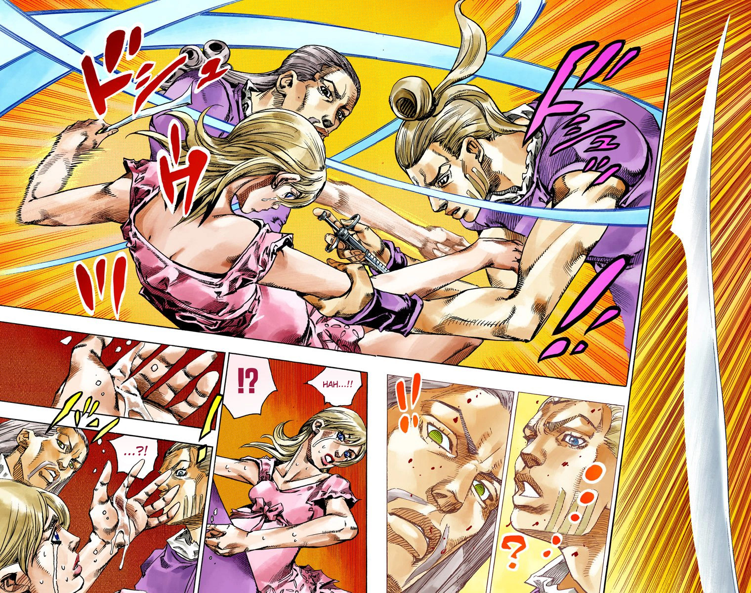 JoJo's Bizarre Adventure Steel Ball Run Colored Manga