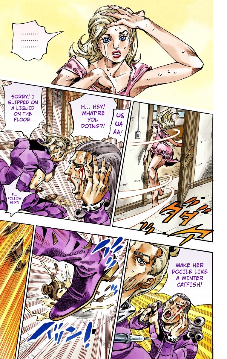 JoJo's Bizarre Adventure Steel Ball Run Colored Manga