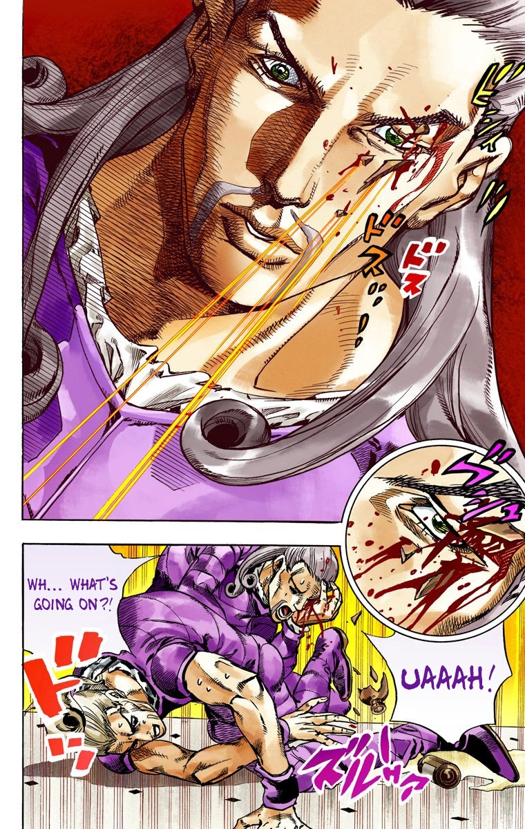 JoJo's Bizarre Adventure Steel Ball Run Colored Manga