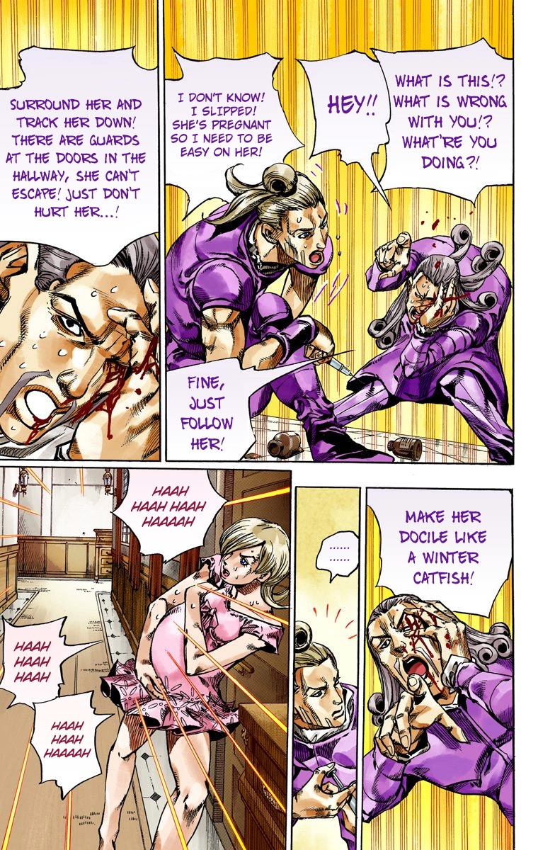 JoJo's Bizarre Adventure Steel Ball Run Colored Manga