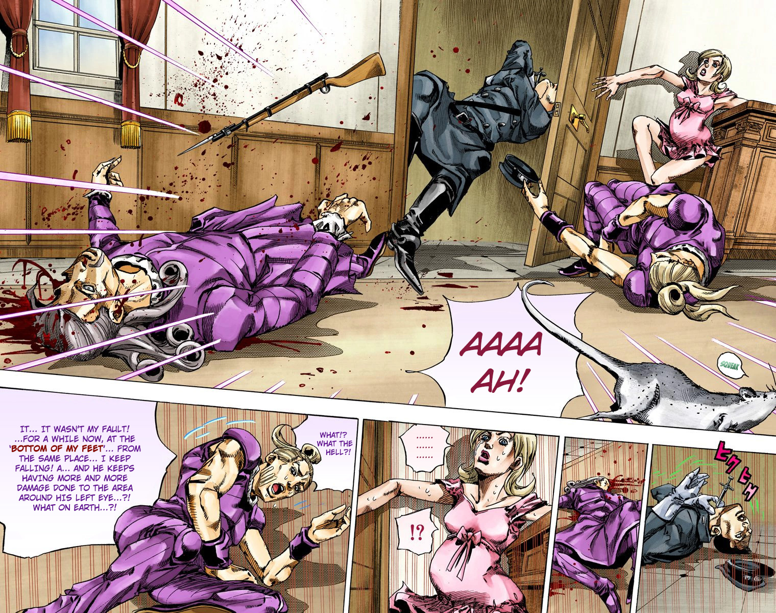 JoJo's Bizarre Adventure Steel Ball Run Colored Manga