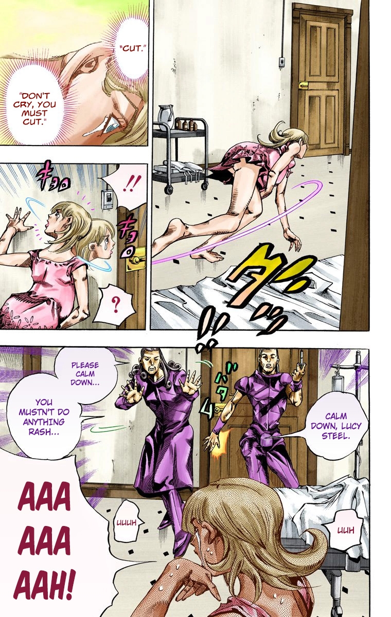 JoJo's Bizarre Adventure Steel Ball Run Colored Manga