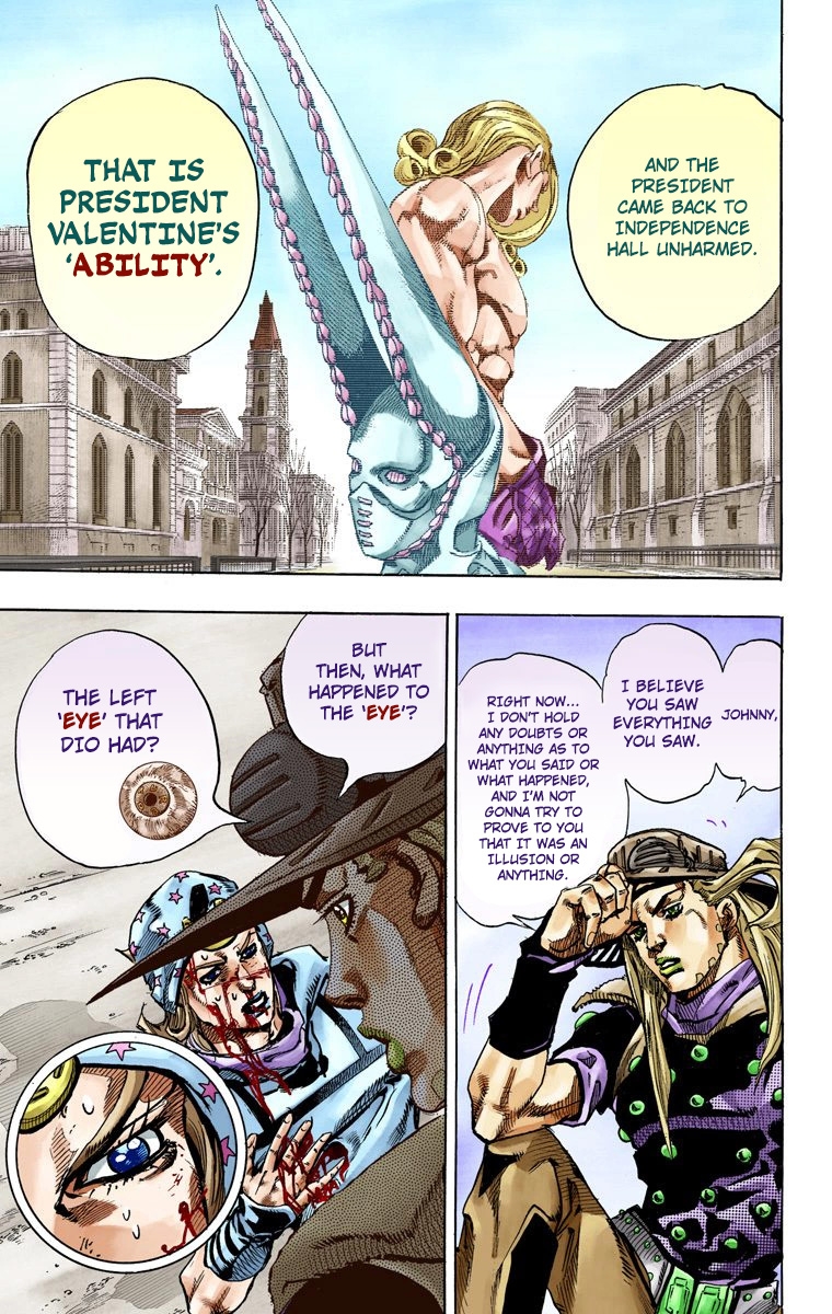 JoJo's Bizarre Adventure Steel Ball Run Colored Manga