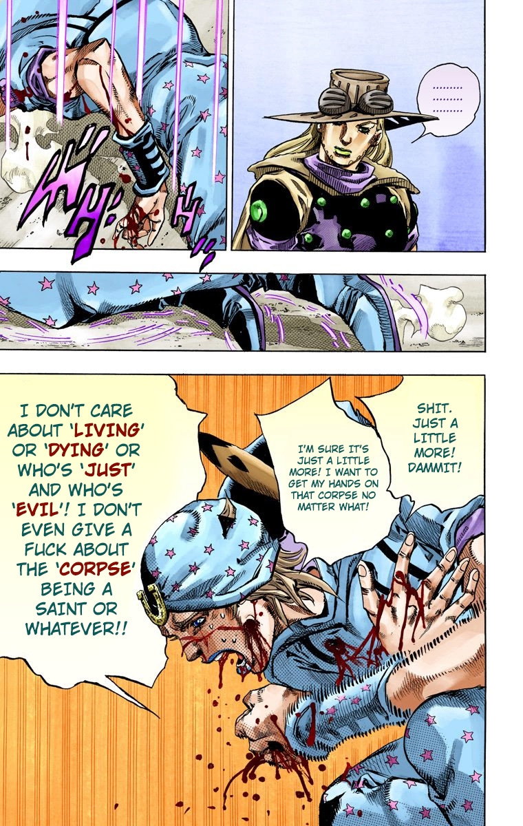 JoJo's Bizarre Adventure Steel Ball Run Colored Manga