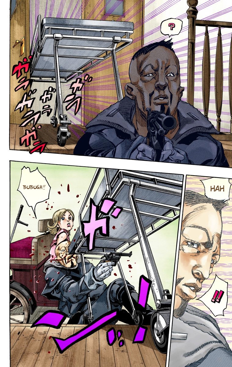 JoJo's Bizarre Adventure Steel Ball Run Colored Manga