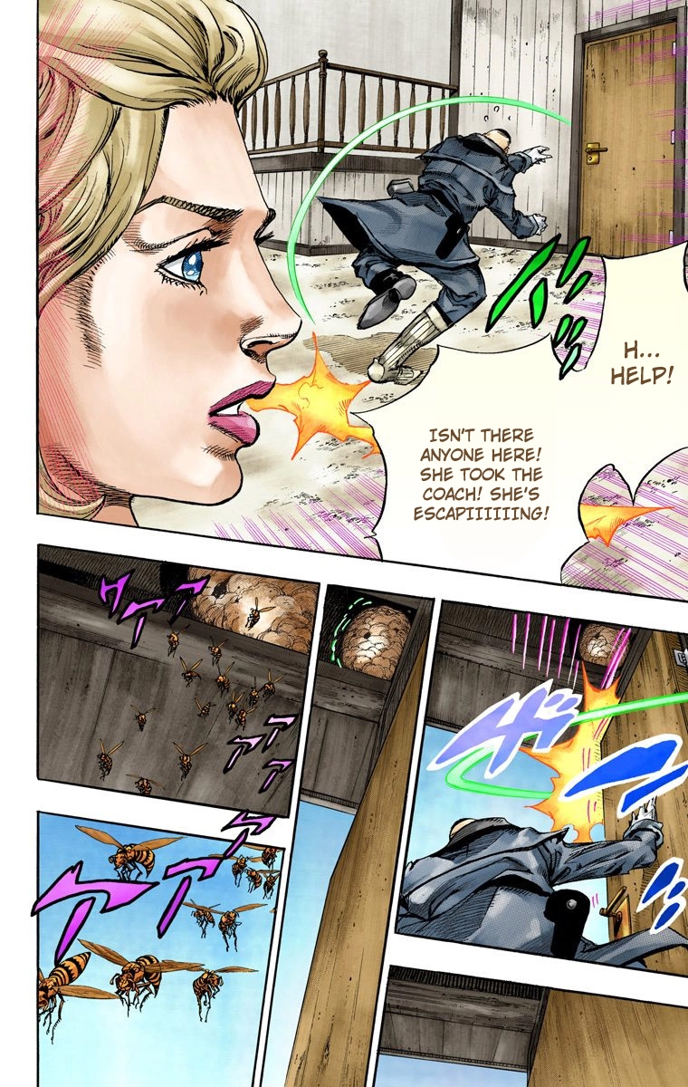 JoJo's Bizarre Adventure Steel Ball Run Colored Manga