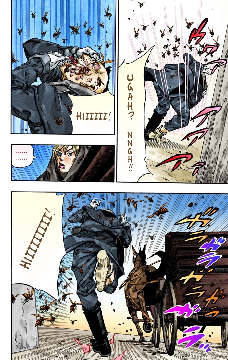 JoJo's Bizarre Adventure Steel Ball Run Colored Manga