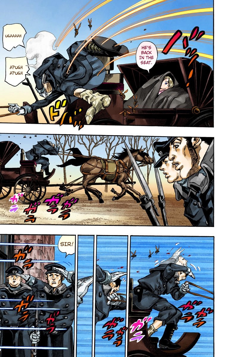 JoJo's Bizarre Adventure Steel Ball Run Colored Manga