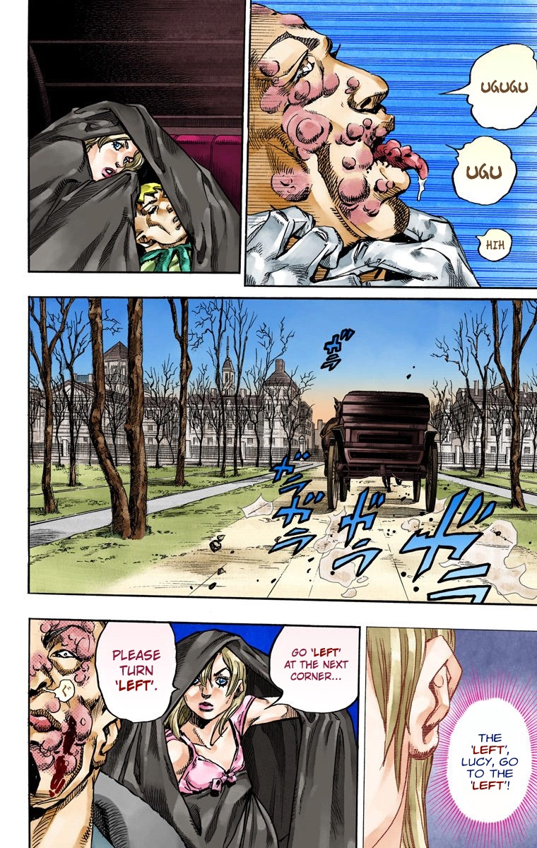 JoJo's Bizarre Adventure Steel Ball Run Colored Manga