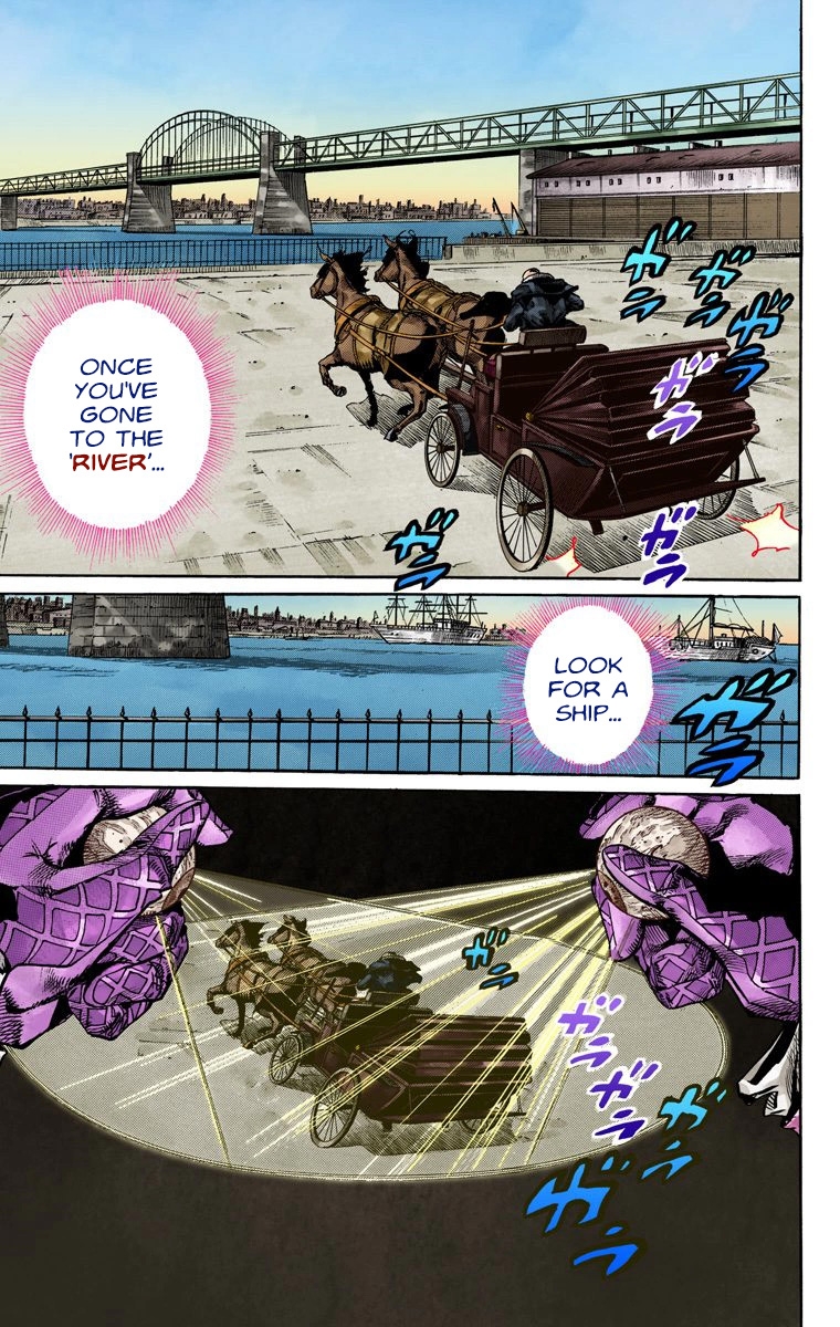 JoJo's Bizarre Adventure Steel Ball Run Colored Manga