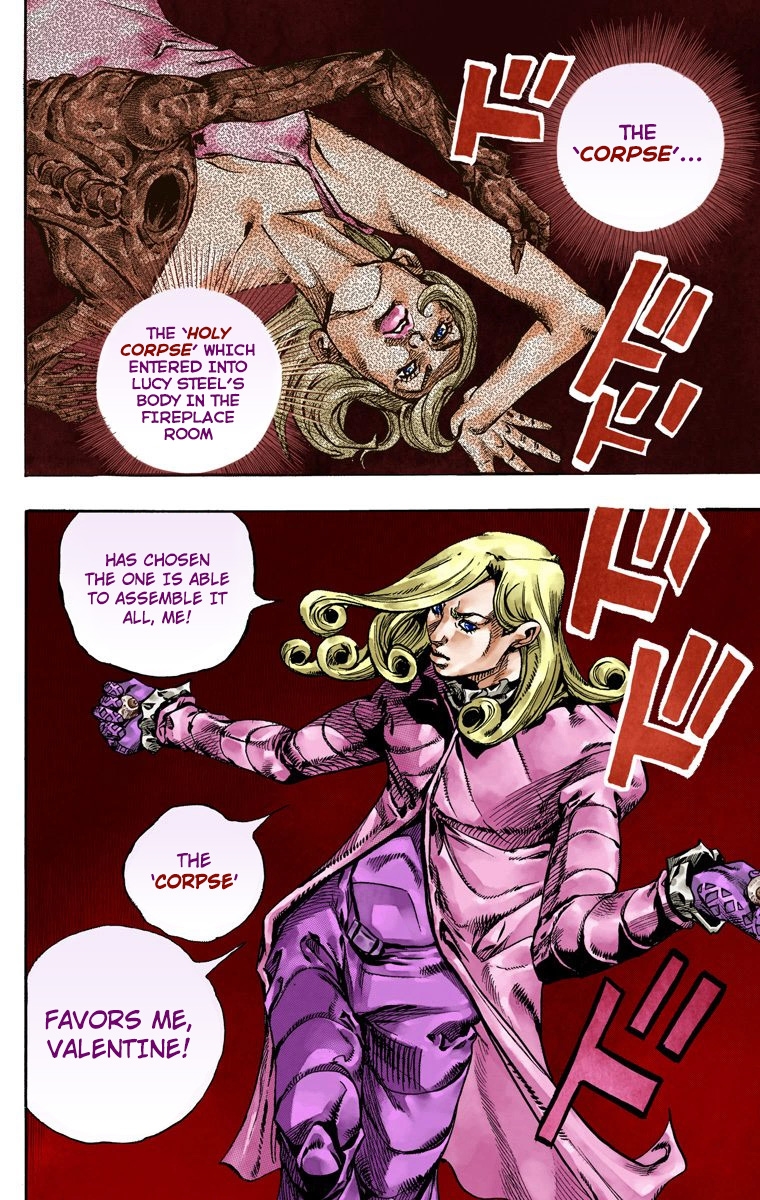 JoJo's Bizarre Adventure Steel Ball Run Colored Manga