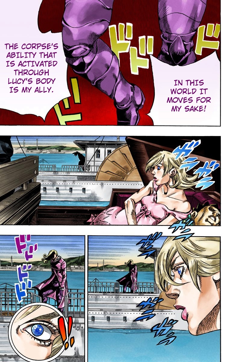 JoJo's Bizarre Adventure Steel Ball Run Colored Manga