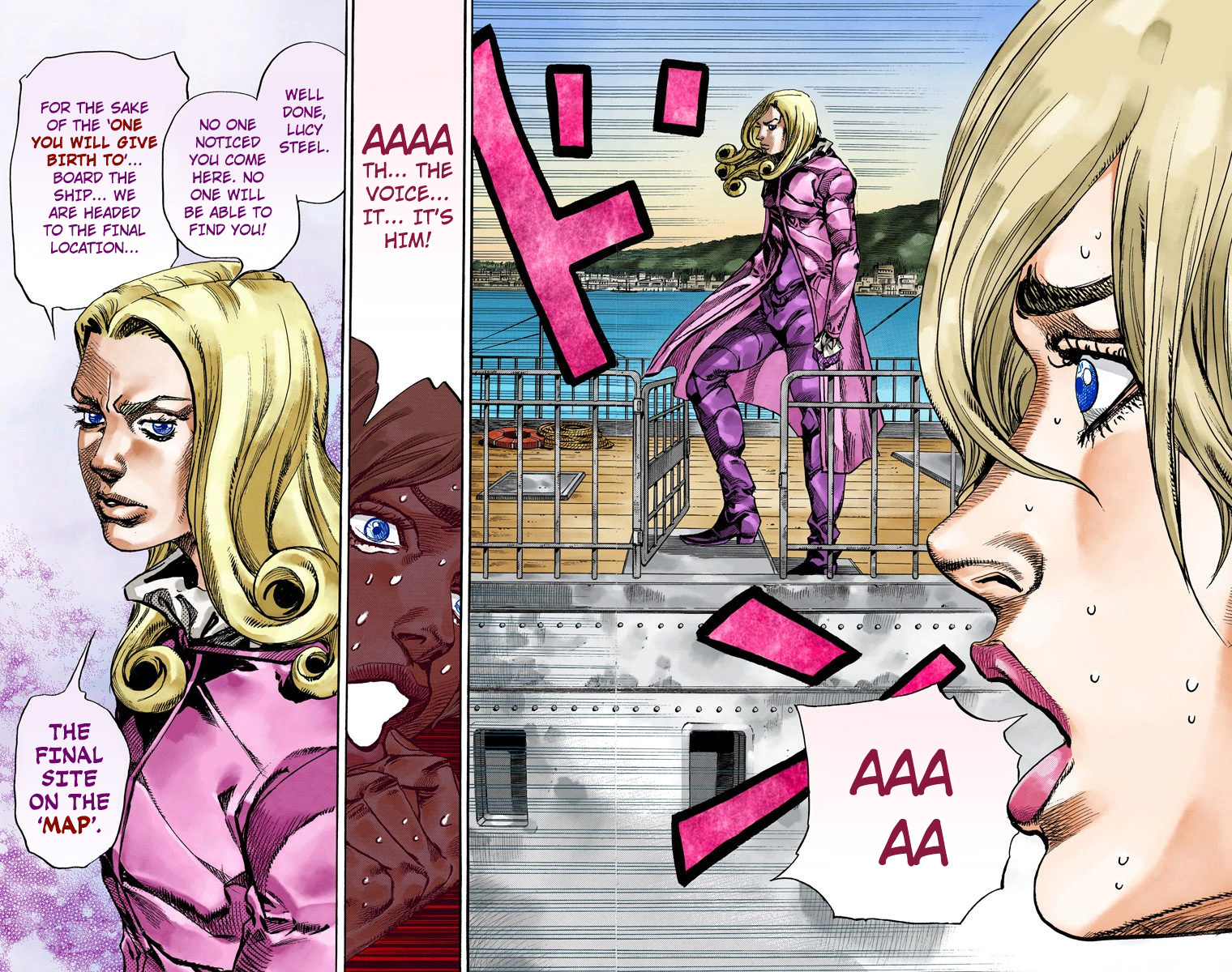 JoJo's Bizarre Adventure Steel Ball Run Colored Manga