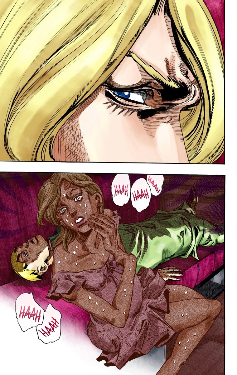 JoJo's Bizarre Adventure Steel Ball Run Colored Manga