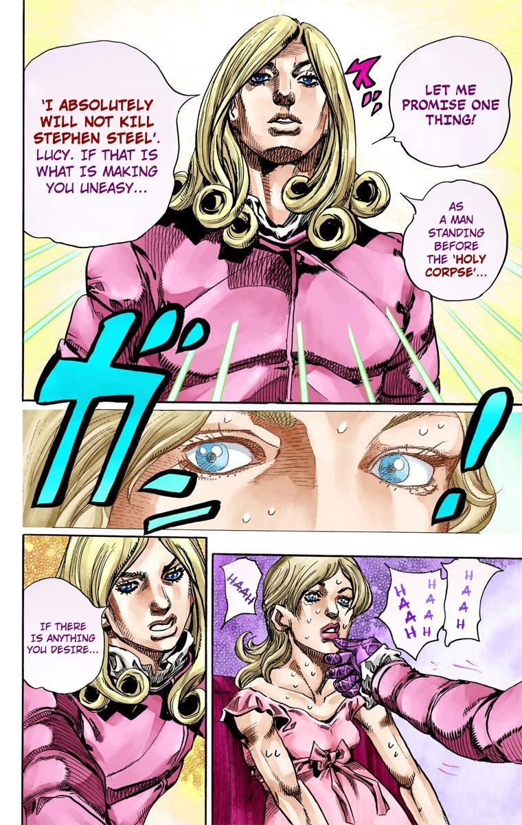 JoJo's Bizarre Adventure Steel Ball Run Colored Manga