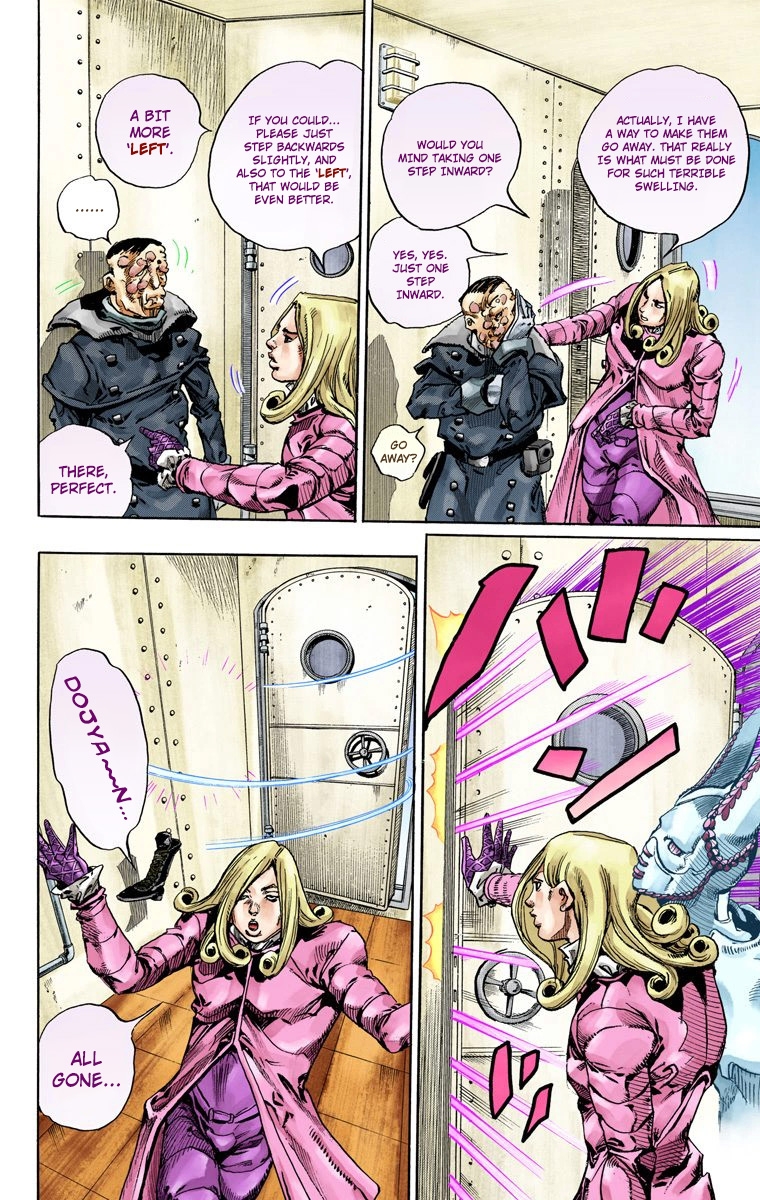 JoJo's Bizarre Adventure Steel Ball Run Colored Manga