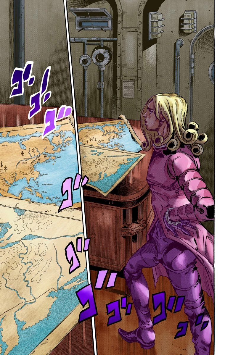 JoJo's Bizarre Adventure Steel Ball Run Colored Manga