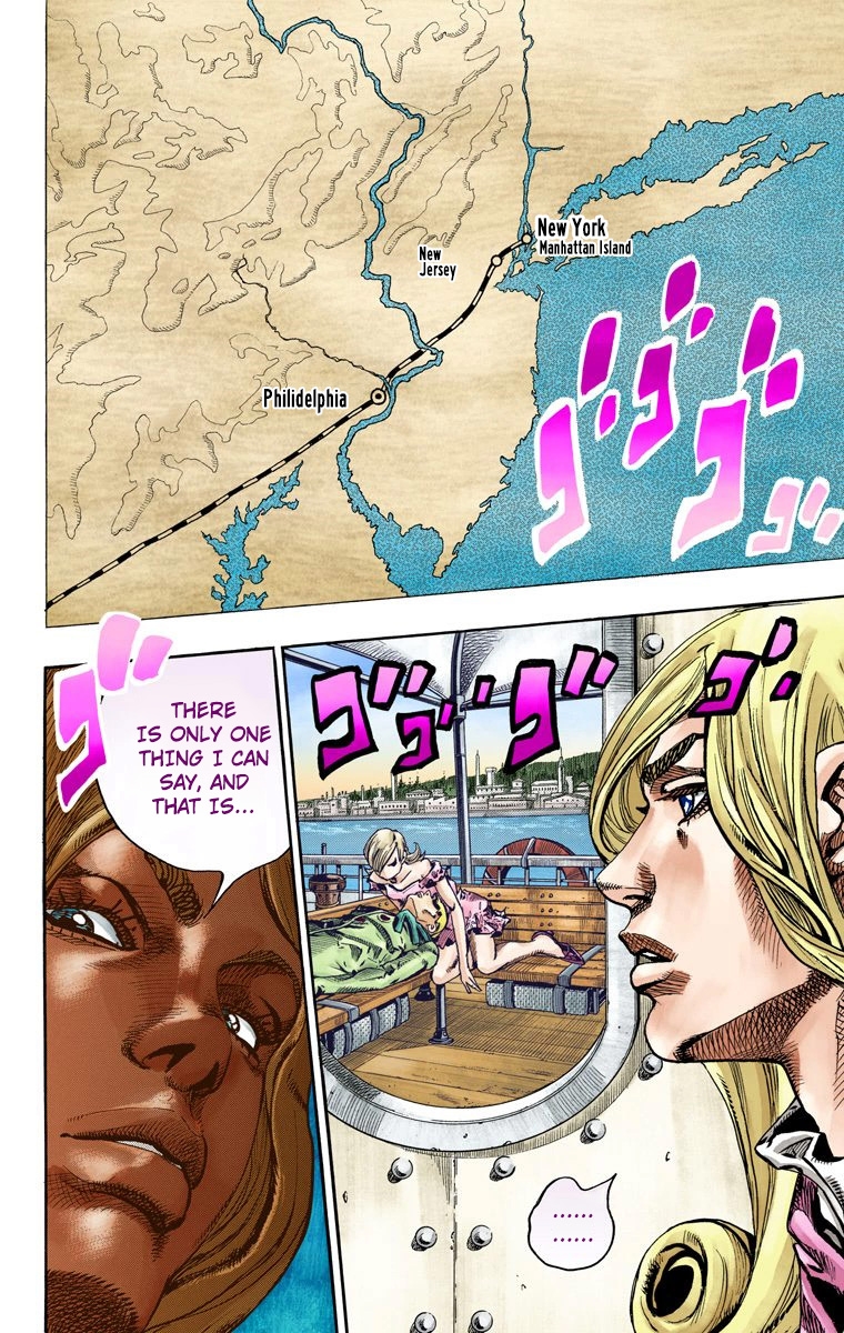 JoJo's Bizarre Adventure Steel Ball Run Colored Manga