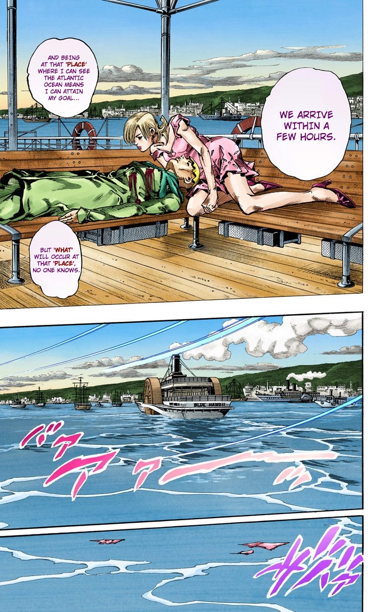 JoJo's Bizarre Adventure Steel Ball Run Colored Manga
