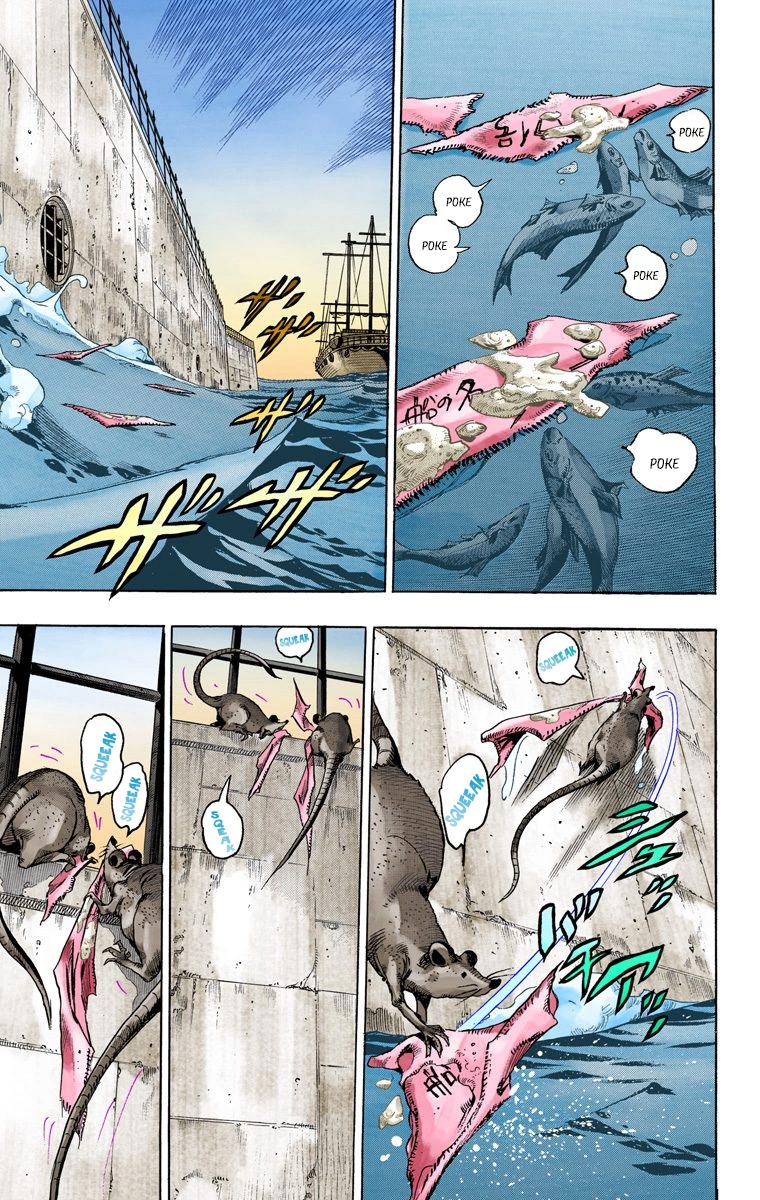 JoJo's Bizarre Adventure Steel Ball Run Colored Manga