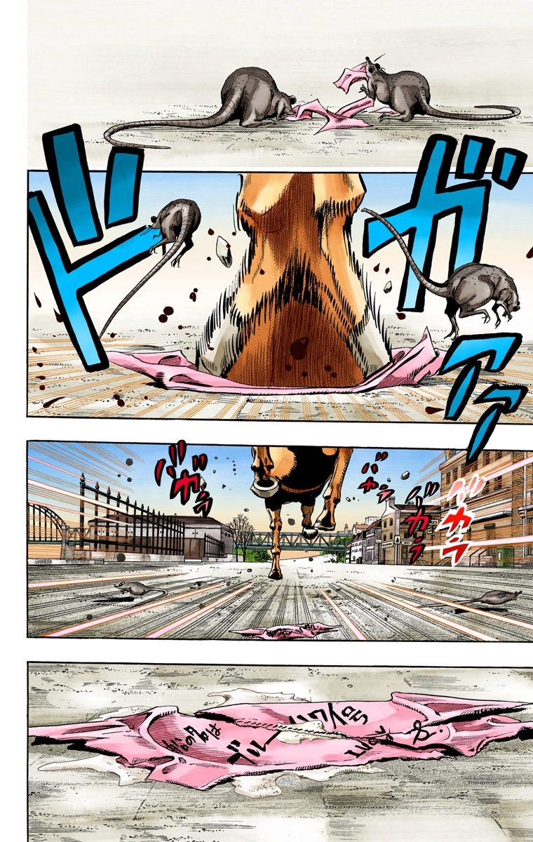 JoJo's Bizarre Adventure Steel Ball Run Colored Manga