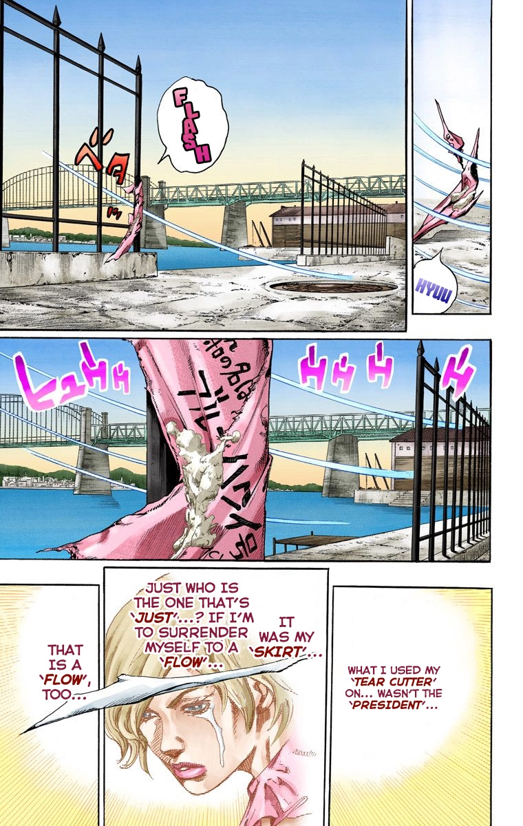 JoJo's Bizarre Adventure Steel Ball Run Colored Manga